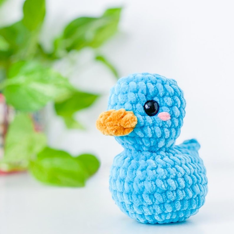 Ducky Trio Crochet Pattern