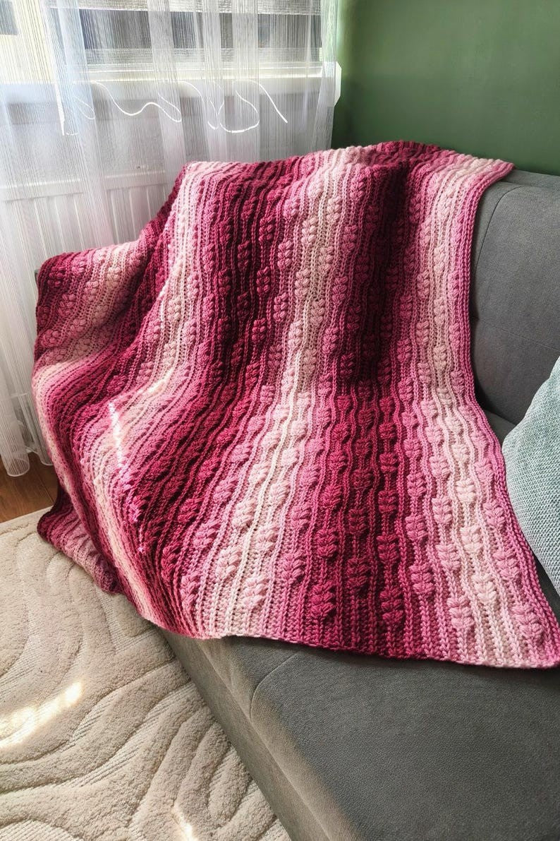 Mulberry Blanket Crochet Pattern