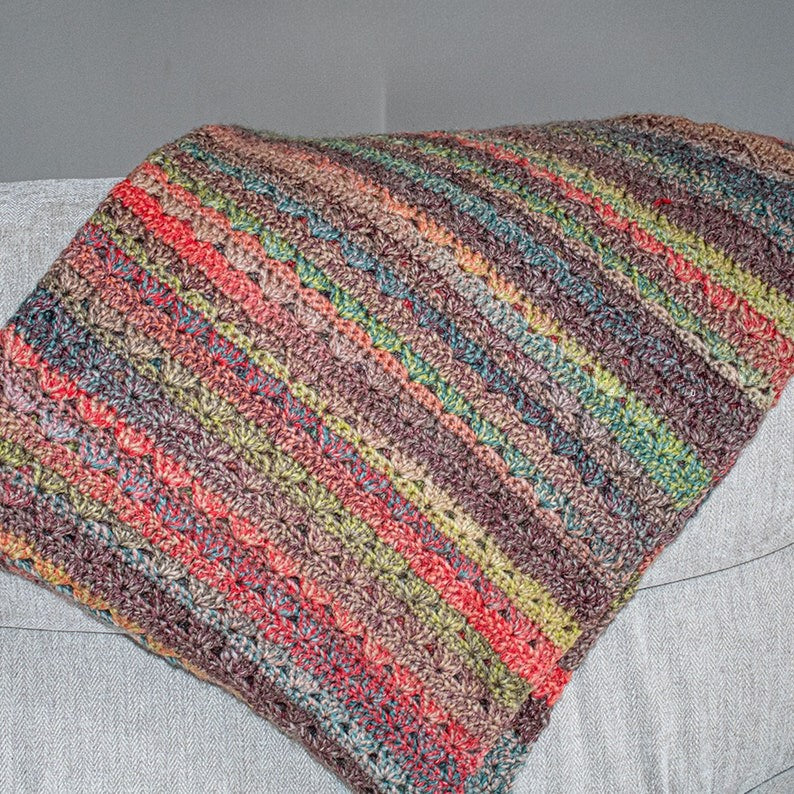 Wildflower Blanket Crochet Pattern