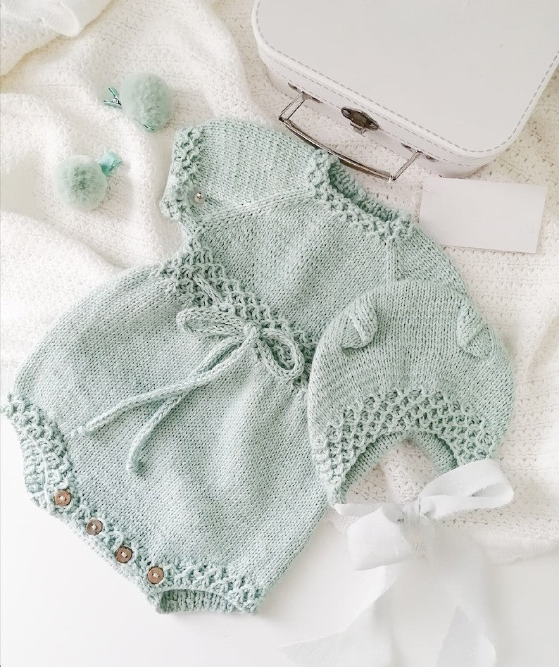 Holy Baby Bodysuit Knitting Pattern