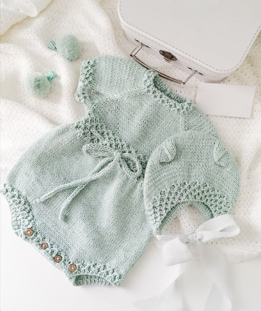 Holy Baby Bodysuit Knitting Pattern