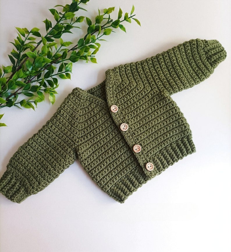 Starfish Cardigan Crochet Pattern
