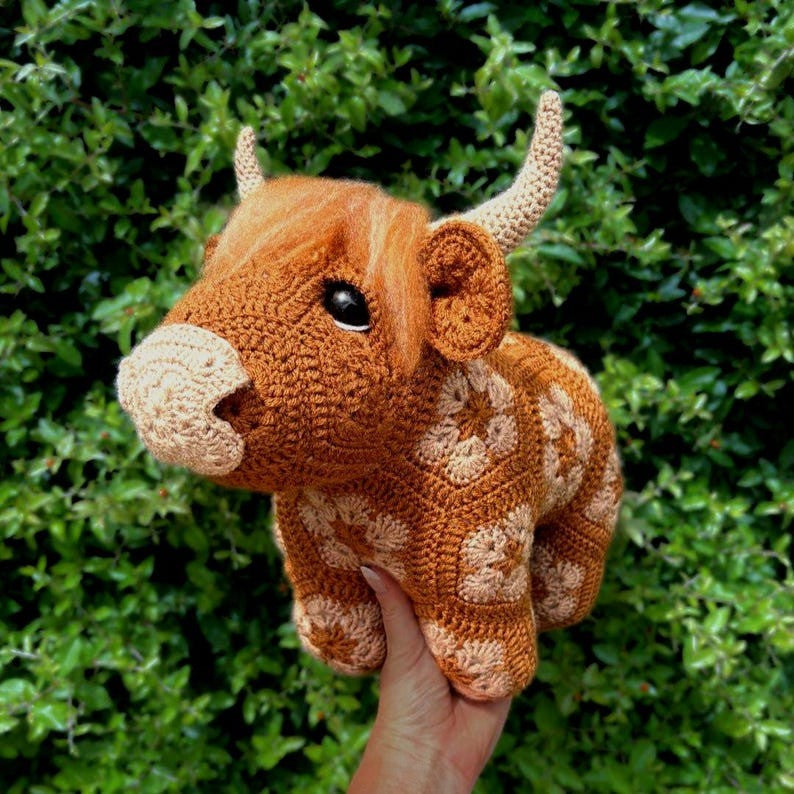 Bloomhorn Cow Crochet Pattern