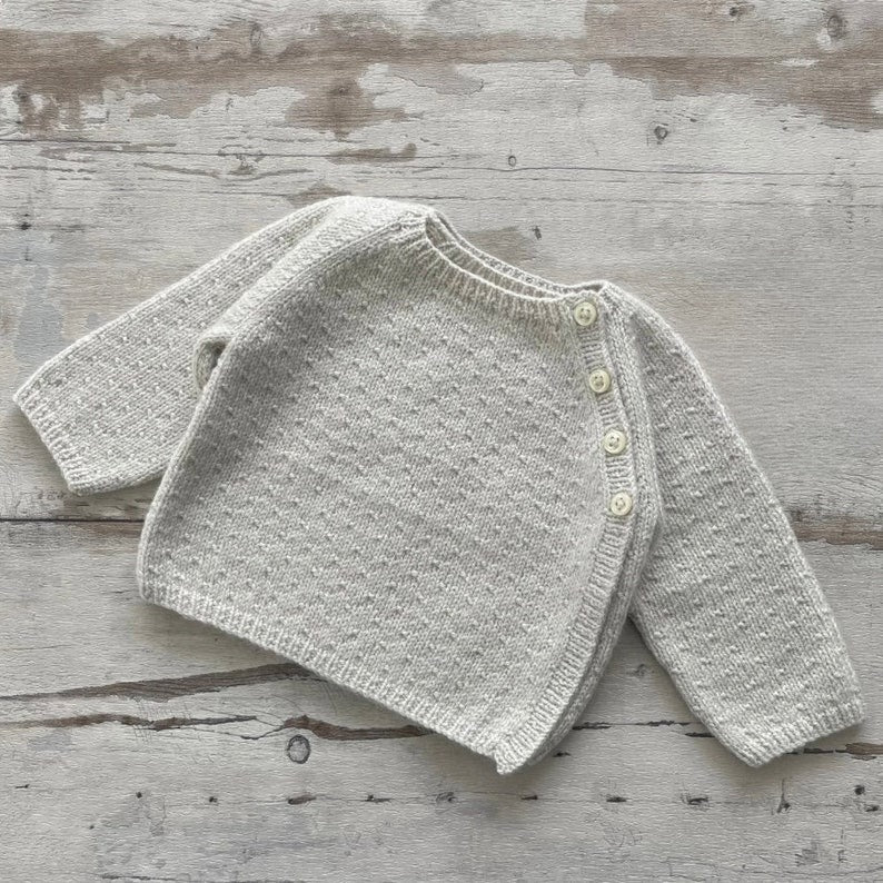 Silver Mist Cardigan Knitting Pattern