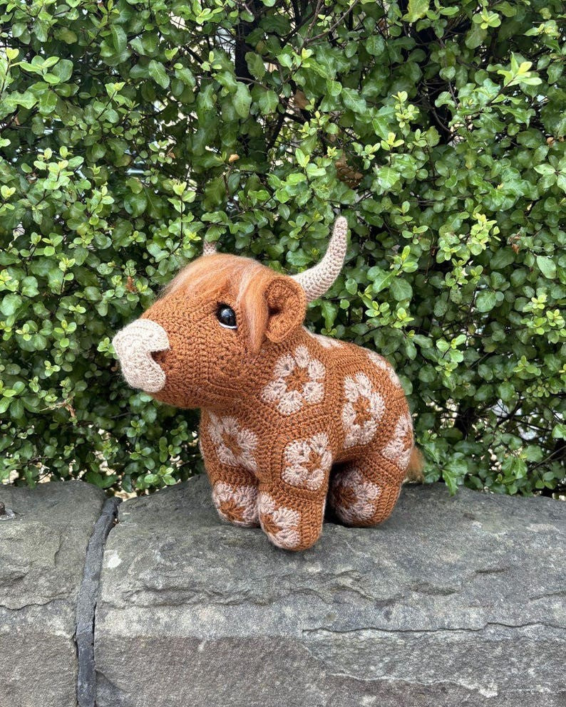 Bloomhorn Cow Crochet Pattern