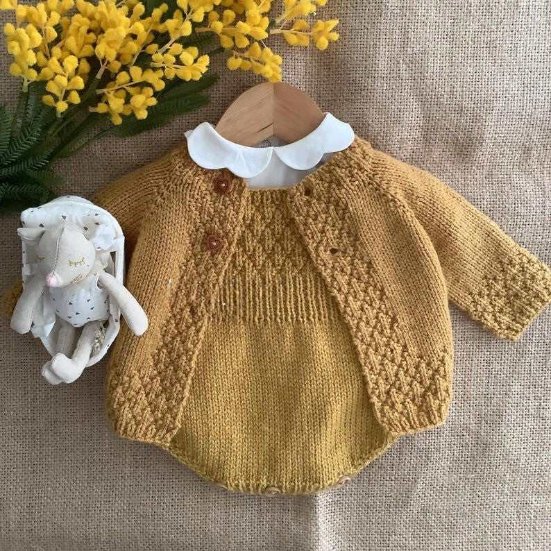Pineapple Set Knitting Pattern