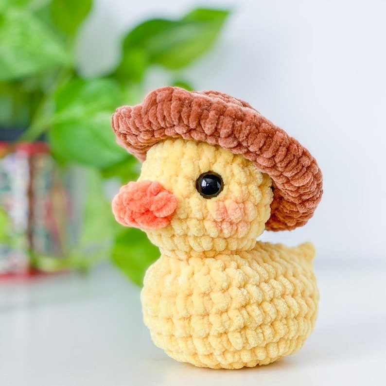 Ducky Trio Crochet Pattern