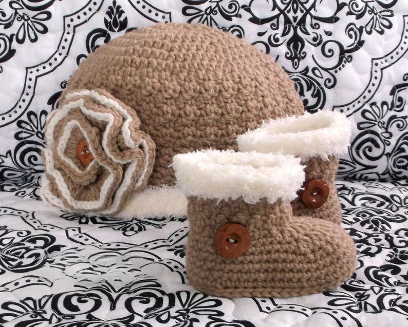 Cocoa Baby Set Crochet Pattern