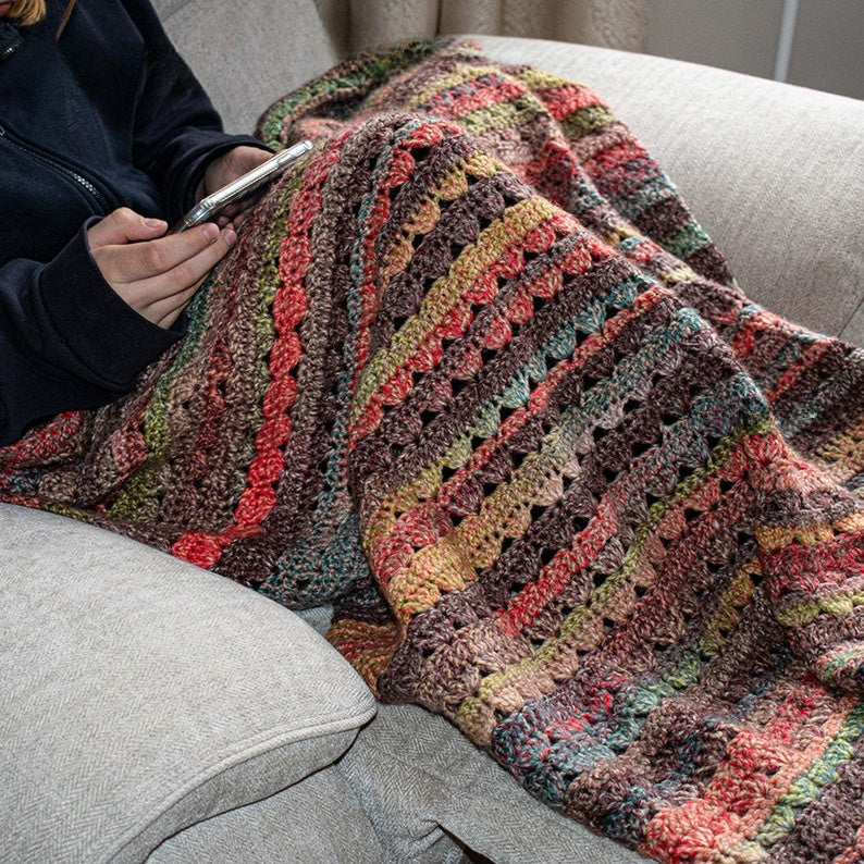 Wildflower Blanket Crochet Pattern