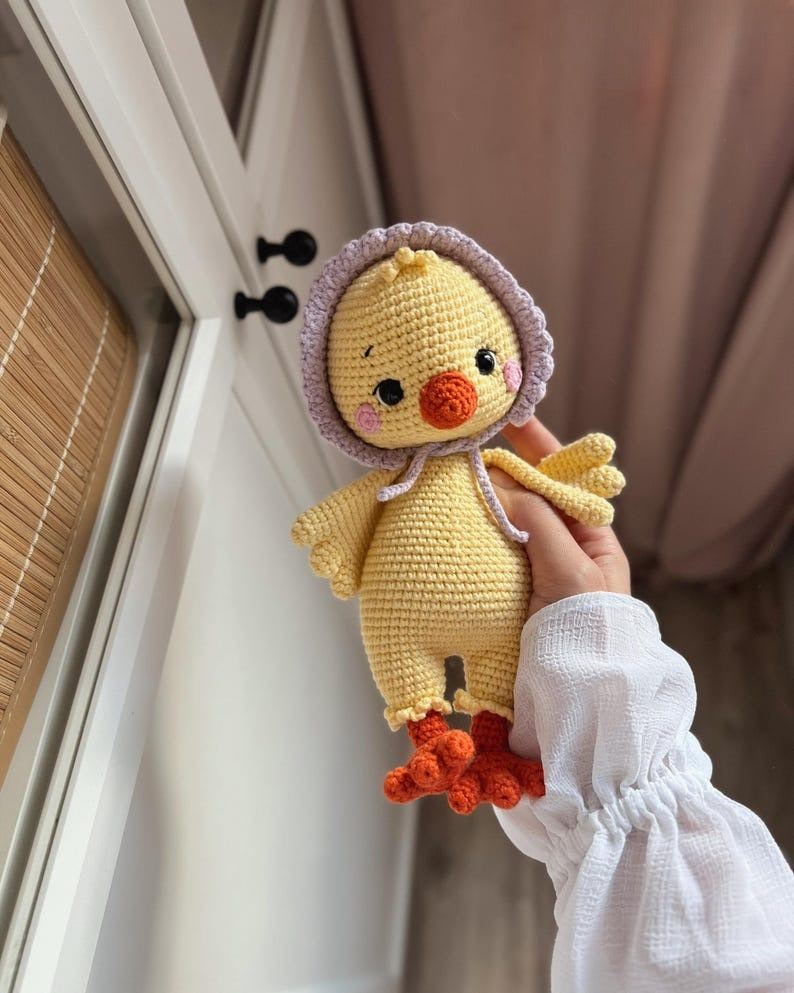 Sunny Chick Crochet Pattern