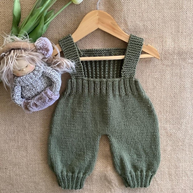 Little Olive Jumpsuit Knitting Pattern