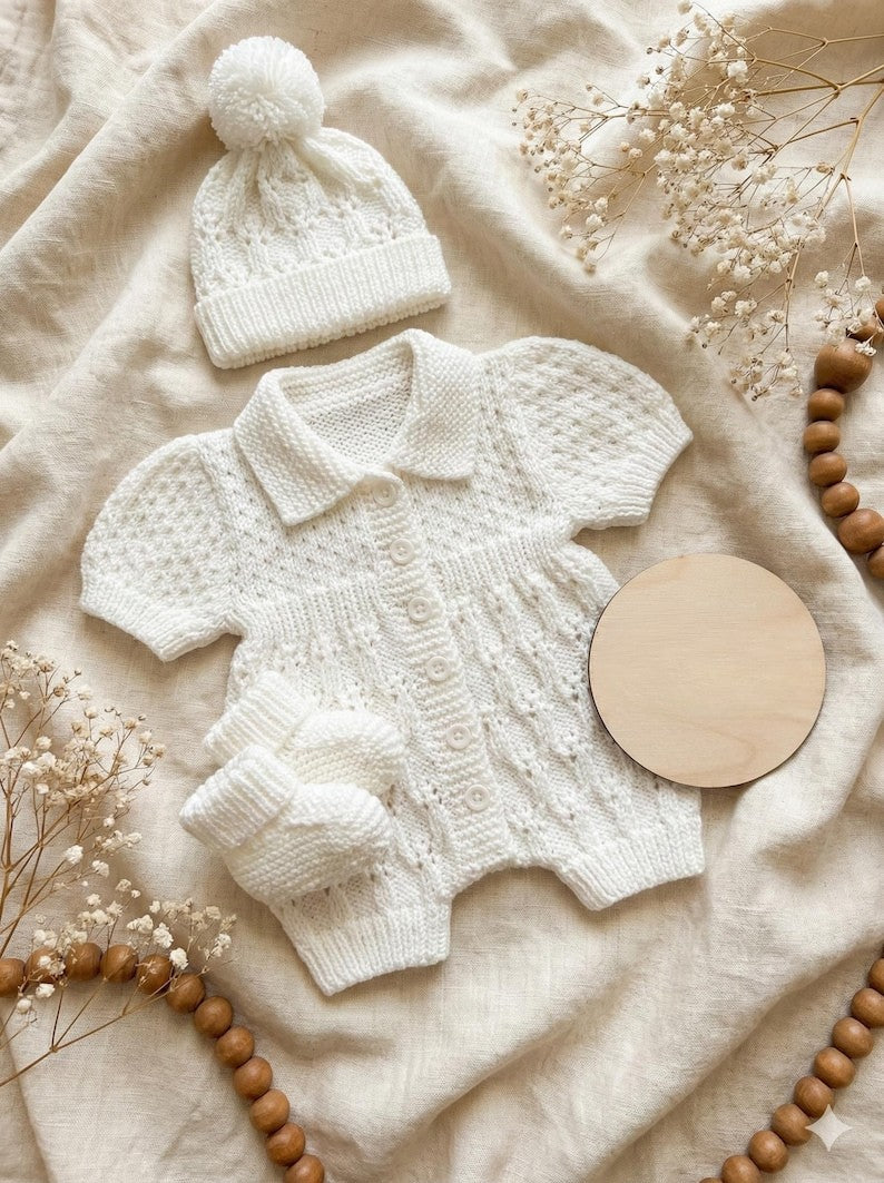 Pure Baby Set Knitting Pattern
