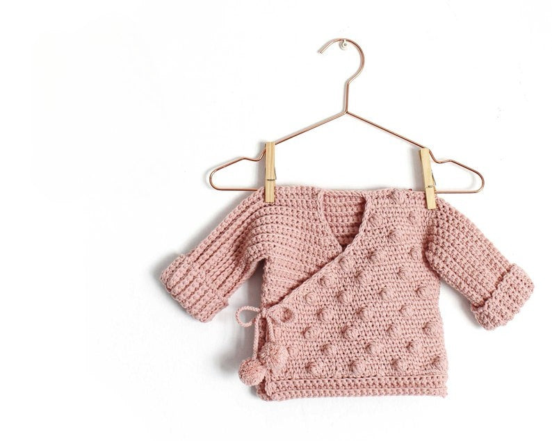 Rosy Wrap Baby Crochet Pattern
