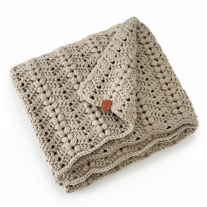 Sandstone Blanket Crochet Pattern