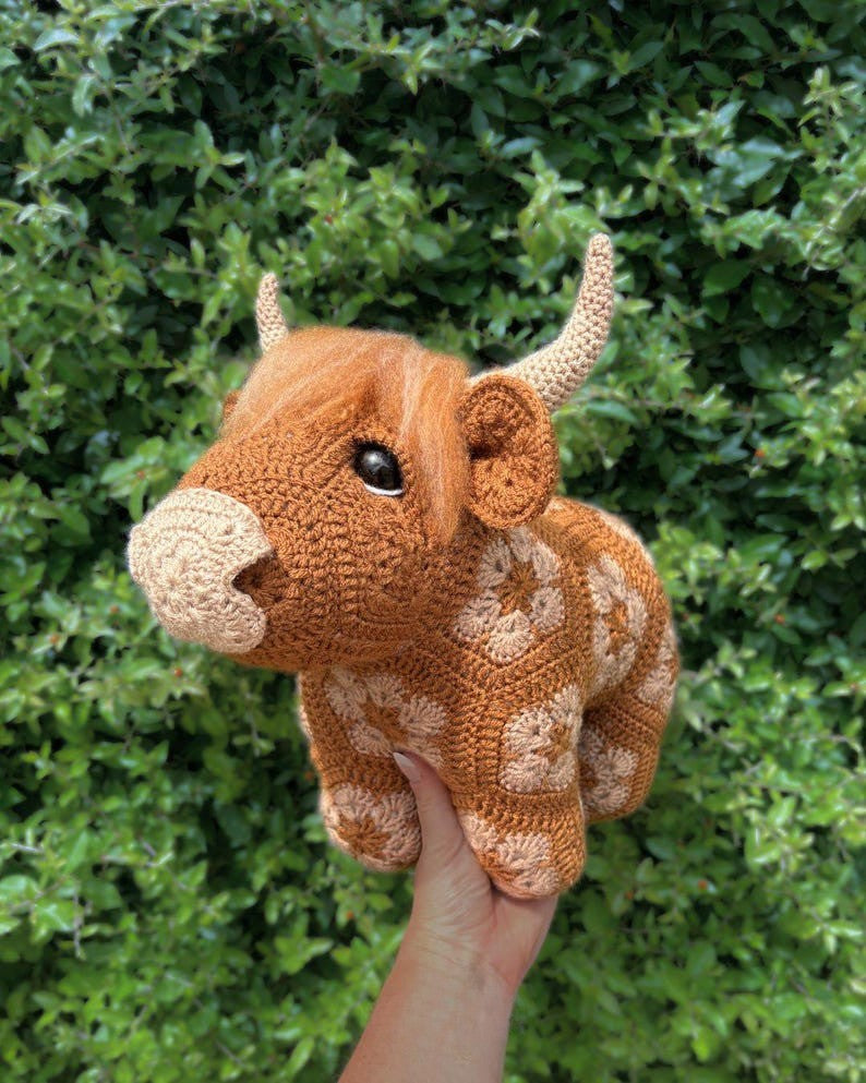 Bloomhorn Cow Crochet Pattern