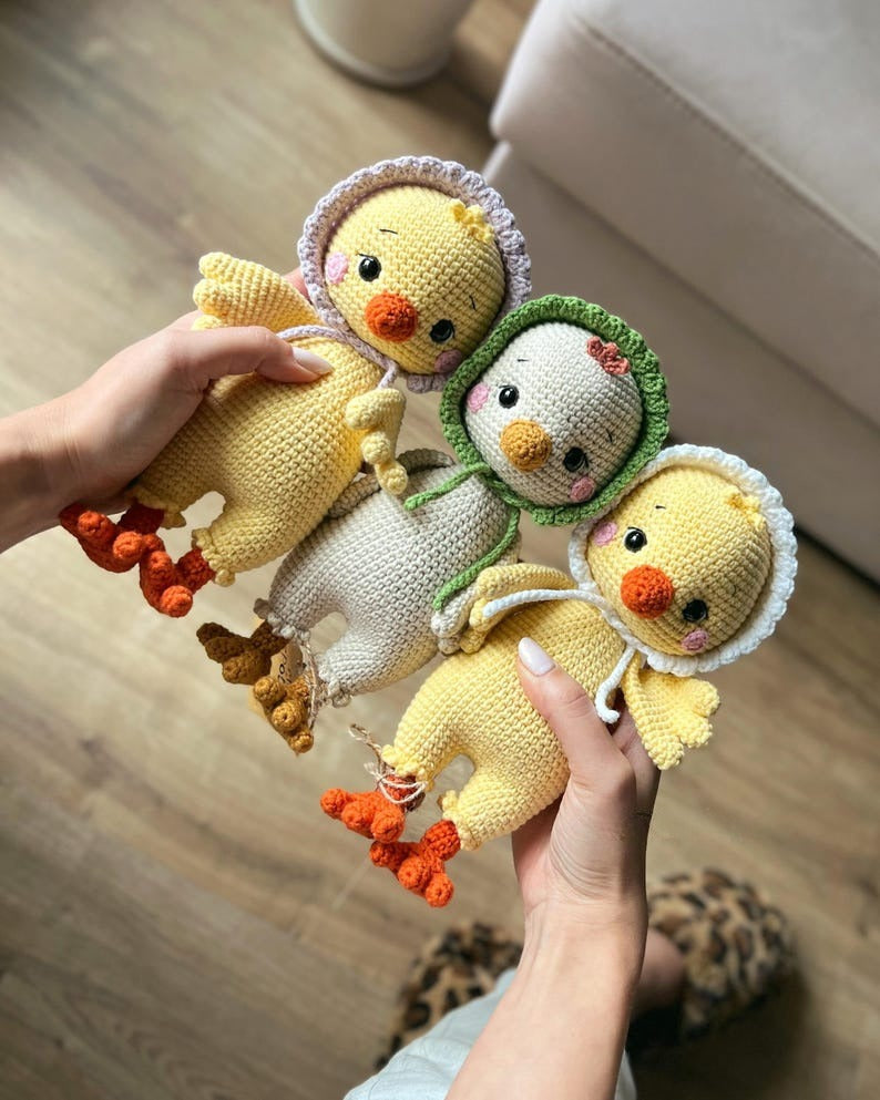 Sunny Chick Crochet Pattern
