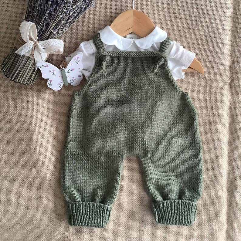 Cozy Nest Jumpsuit Knitting Pattern