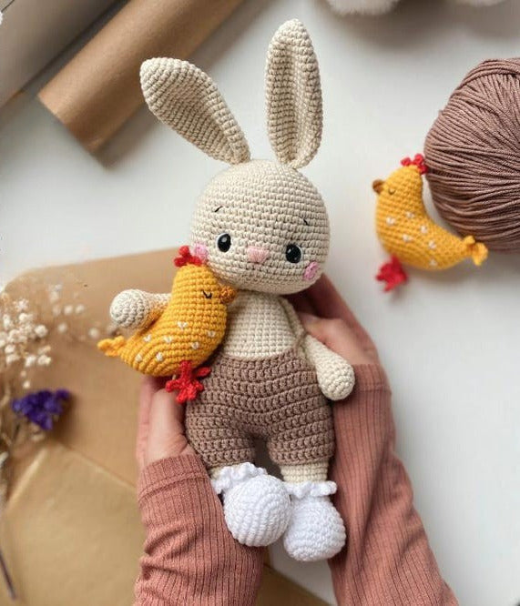 Peaches Bunny Crochet Pattern