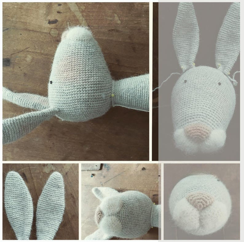 Storybook Rabbit Crochet Pattern
