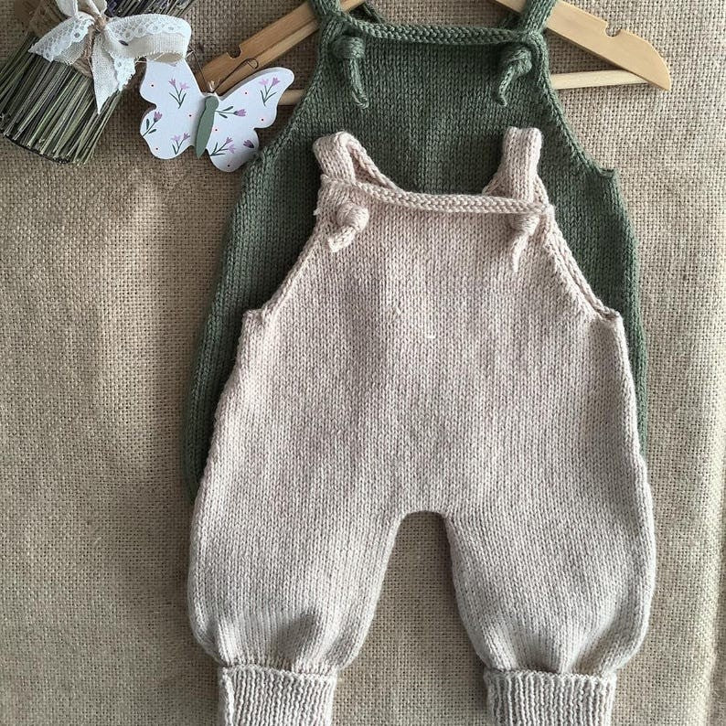 Cozy Nest Jumpsuit Knitting Pattern
