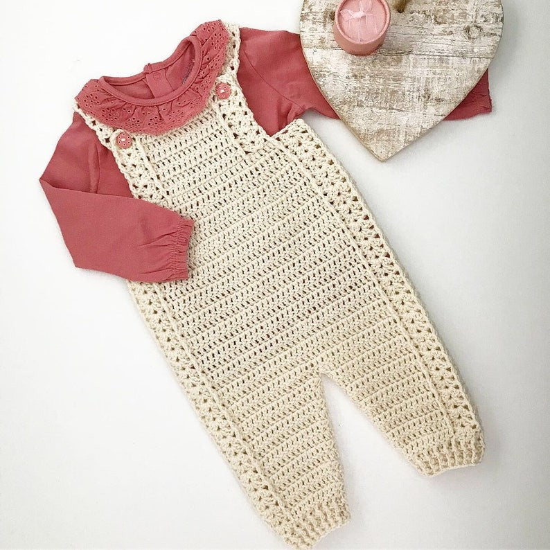 Berry Bloom Overalls Crochet Pattern