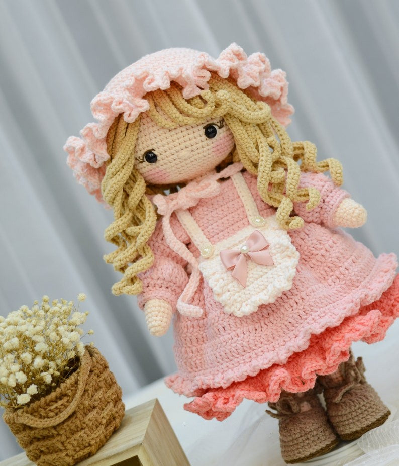 Peaches Doll Crochet Pattern