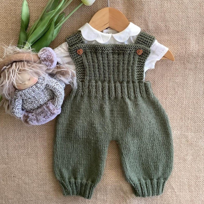Little Olive Jumpsuit Knitting Pattern