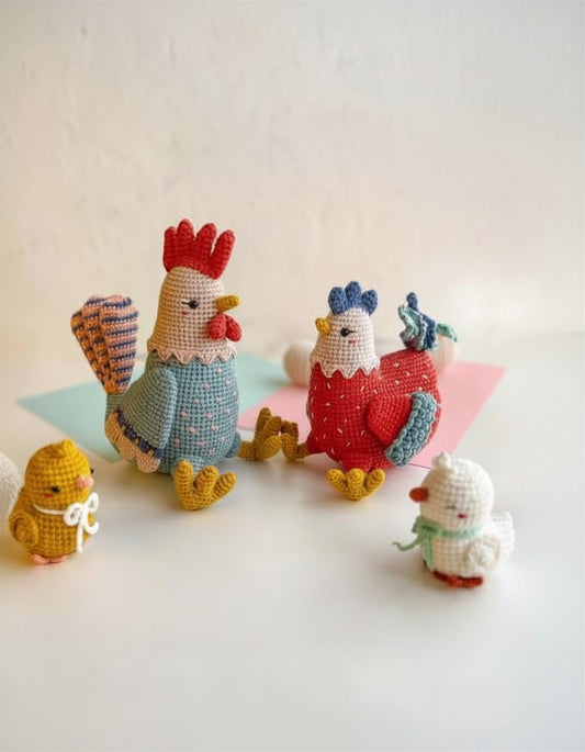Farmyard Family Crochet Pattern