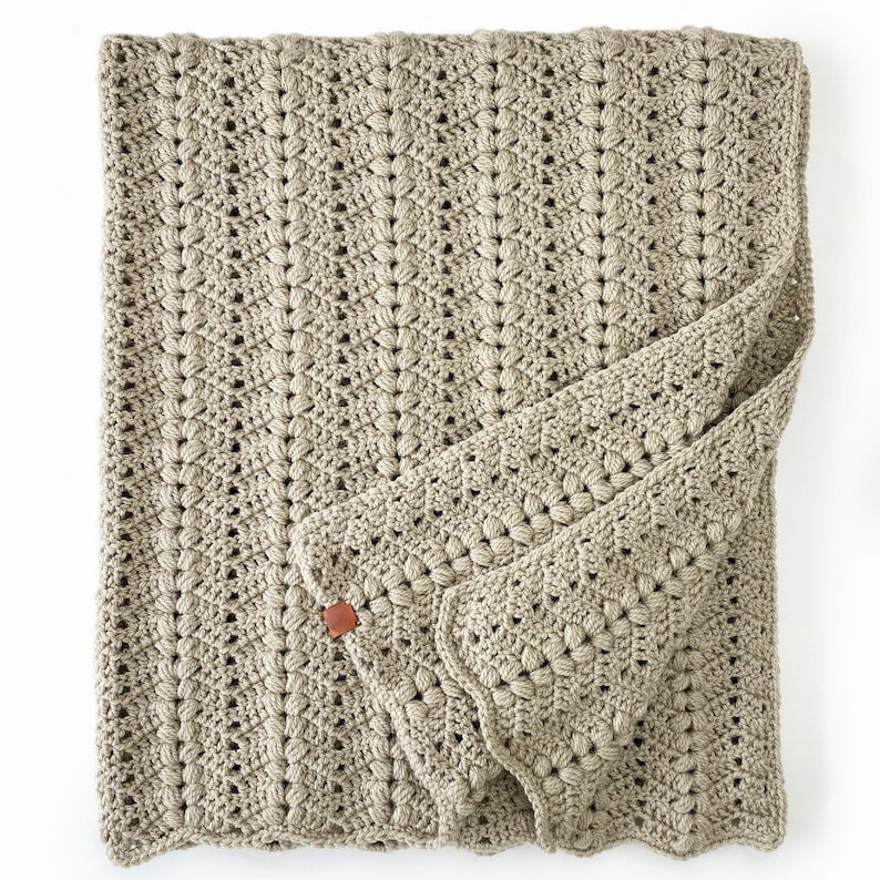 Sandstone Blanket Crochet Pattern