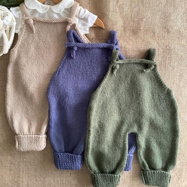 Cozy Nest Jumpsuit Knitting Pattern