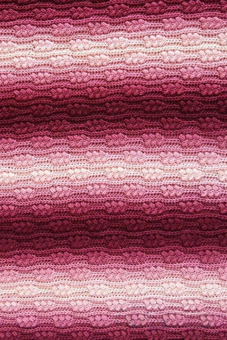 Mulberry Blanket Crochet Pattern