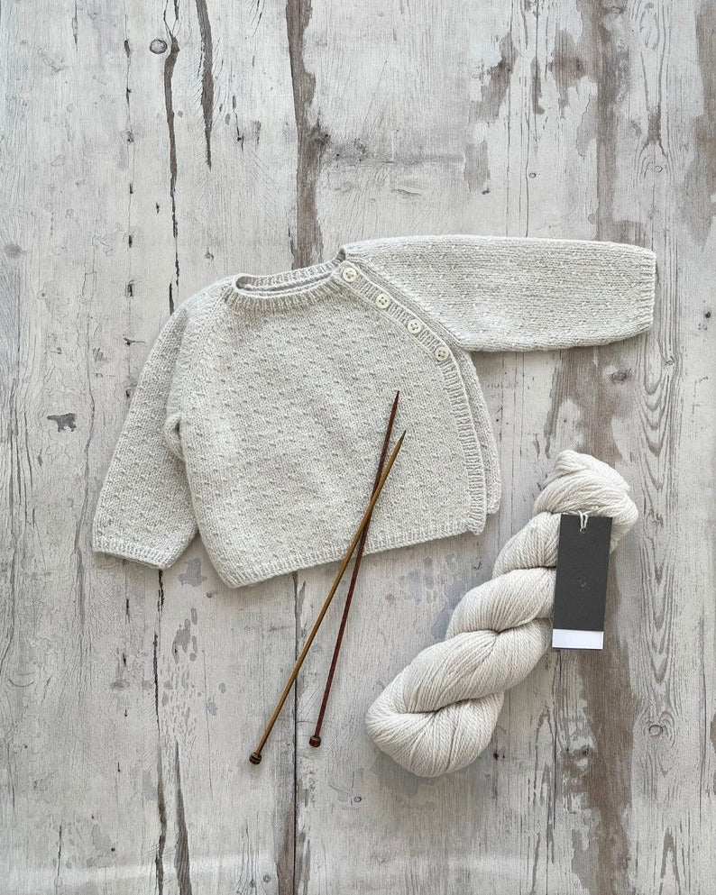 Silver Mist Cardigan Knitting Pattern