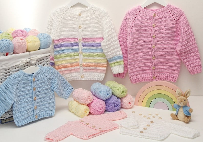 Bloomy Cardigan Crochet Pattern
