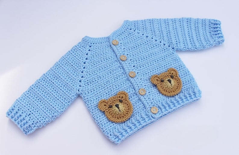 Bloomy Cardigan Crochet Pattern
