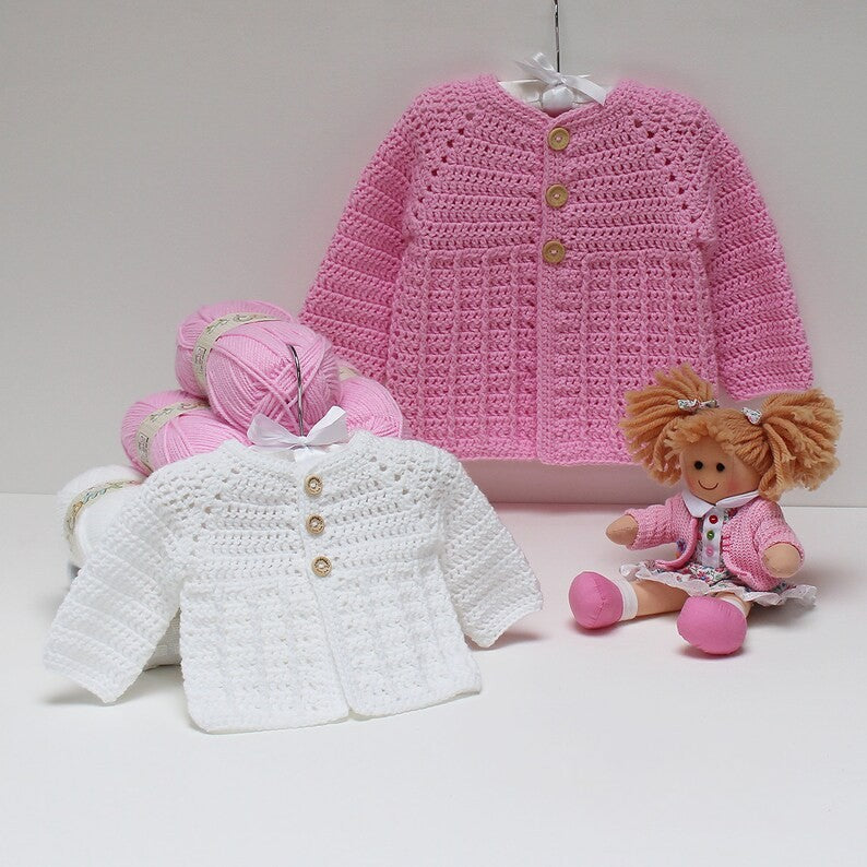 Bramley Cardigan Crochet Pattern