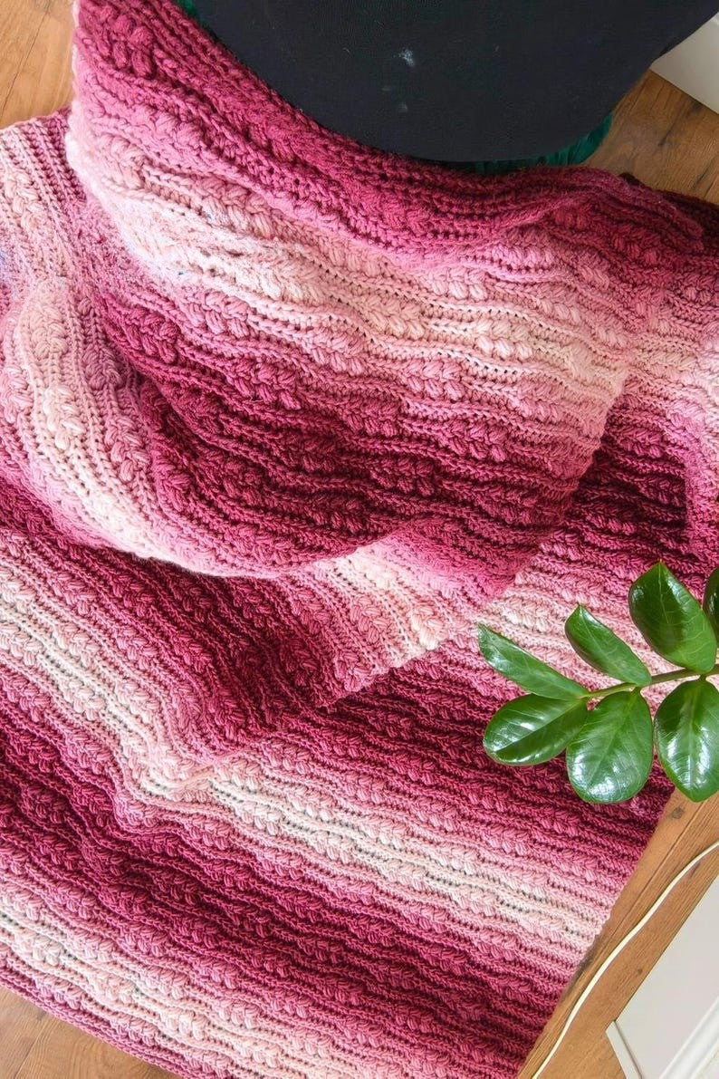 Mulberry Blanket Crochet Pattern