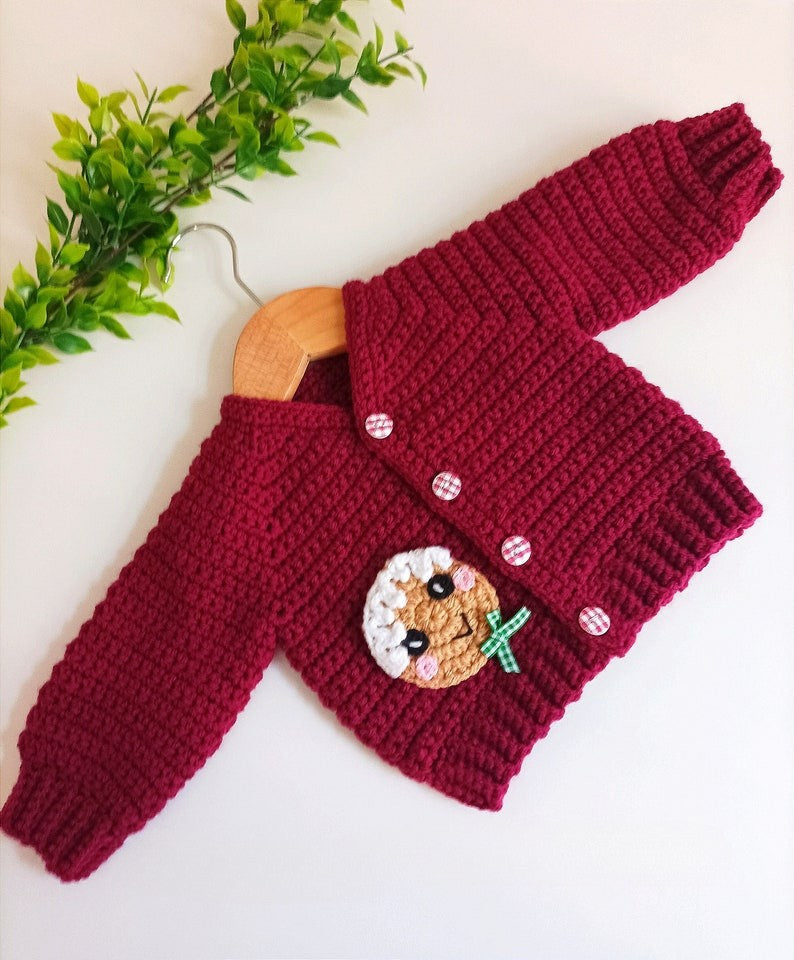 Starfish Cardigan Crochet Pattern