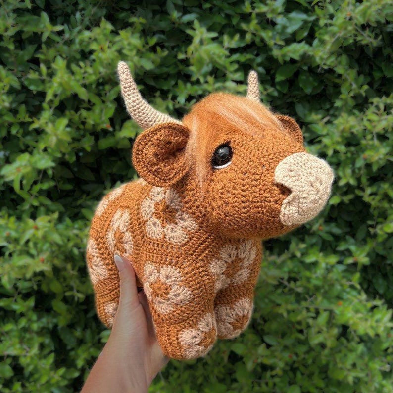 Bloomhorn Cow Crochet Pattern