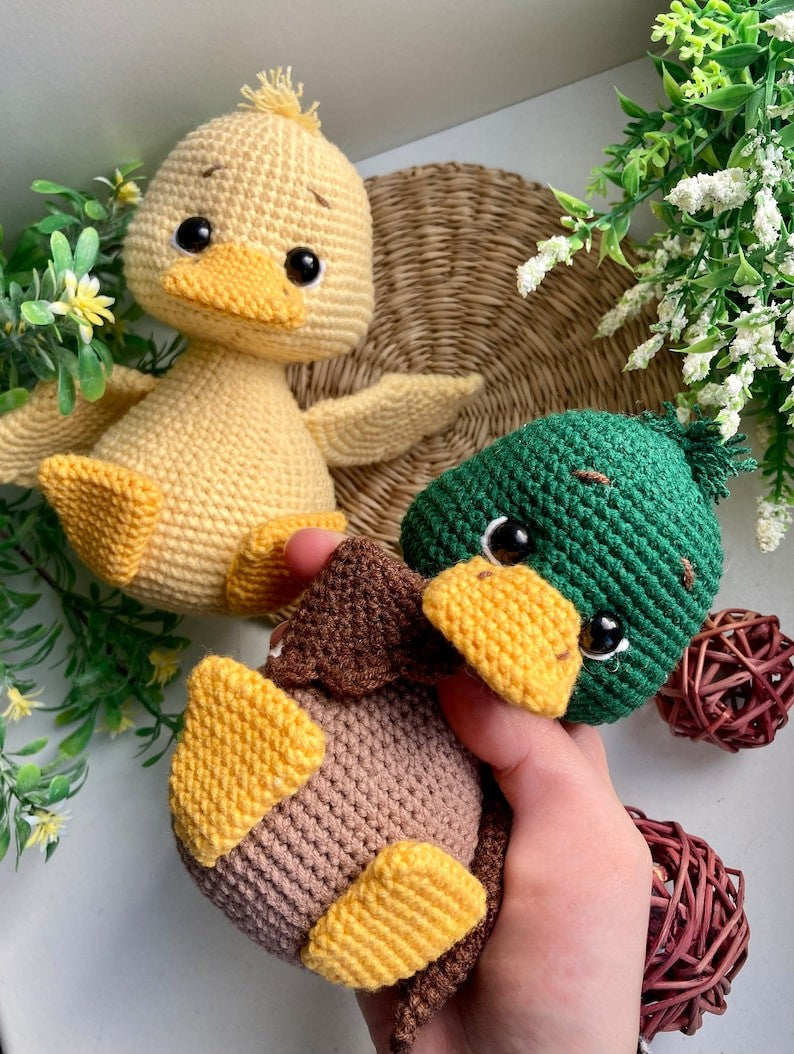 Cute Duckling Crochet Pattern
