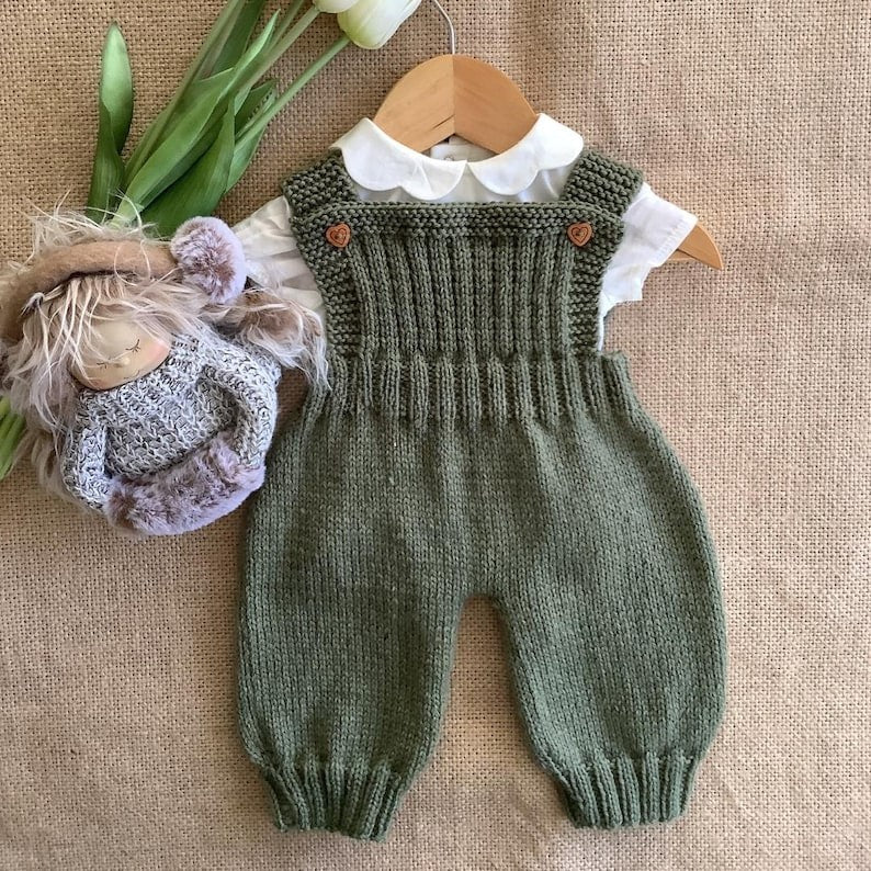 Little Olive Jumpsuit Knitting Pattern