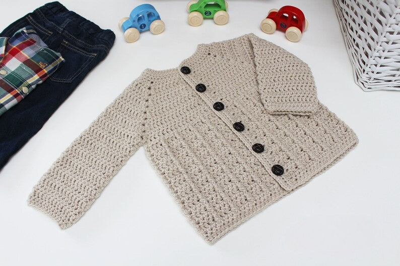 Bramley Cardigan Crochet Pattern