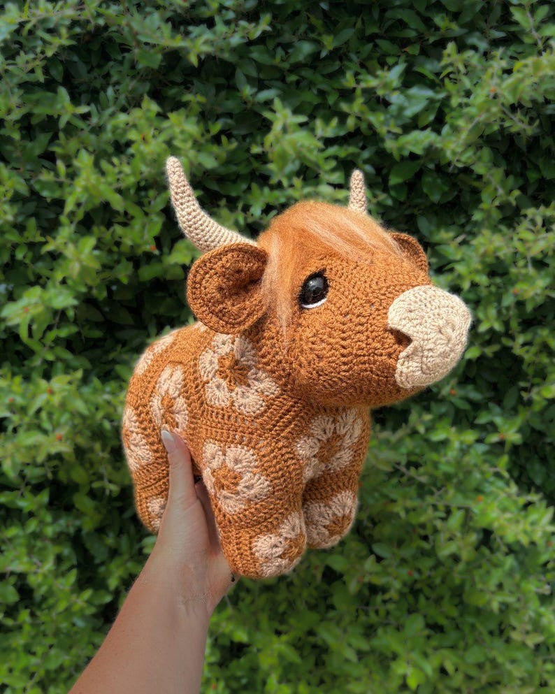 Bloomhorn Cow Crochet Pattern