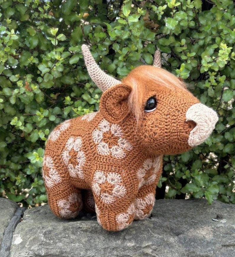 Bloomhorn Cow Crochet Pattern