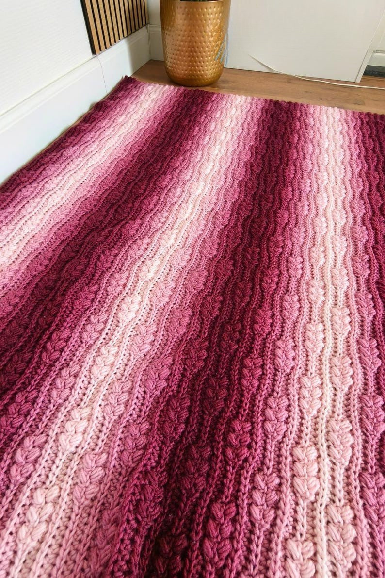 Mulberry Blanket Crochet Pattern