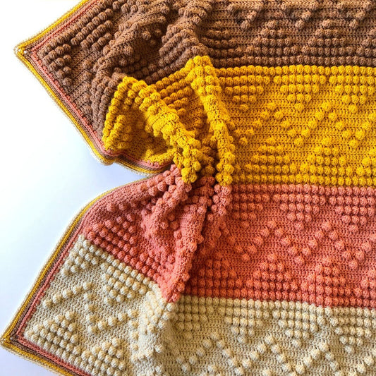 Bobble Blanket Crochet Pattern