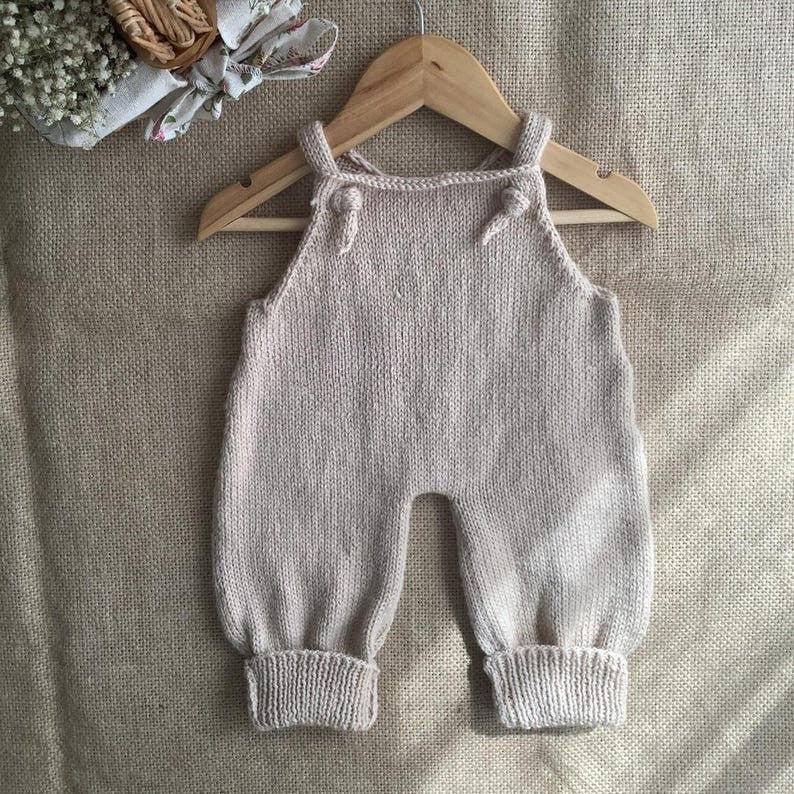 Cozy Nest Jumpsuit Knitting Pattern