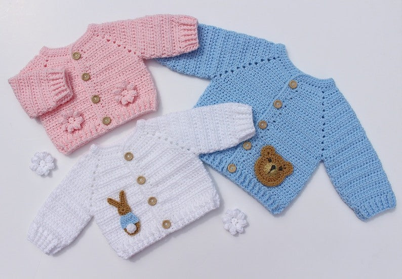 Bloomy Cardigan Crochet Pattern