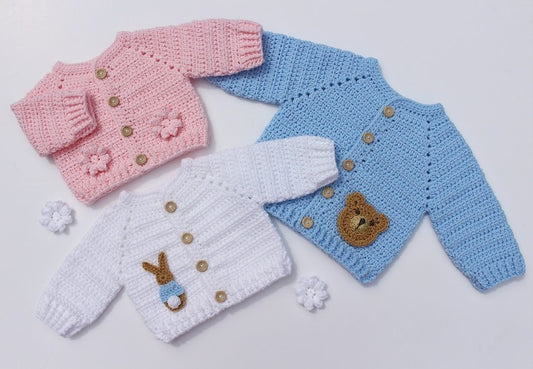 Bloomy Cardigan Crochet Pattern