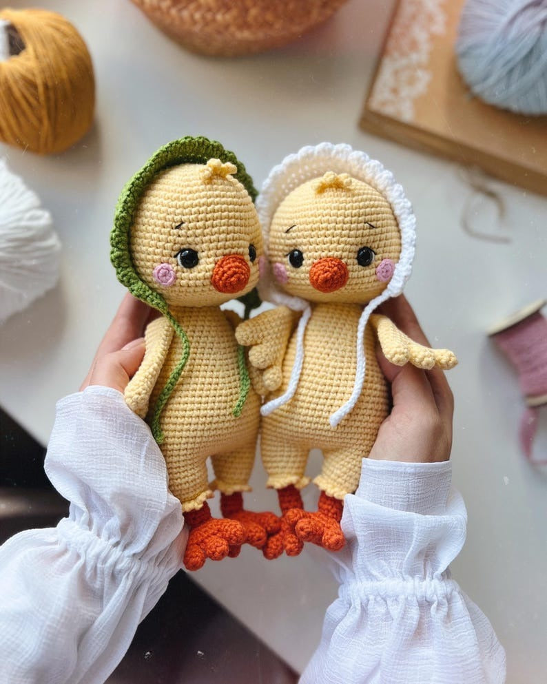 Sunny Chick Crochet Pattern