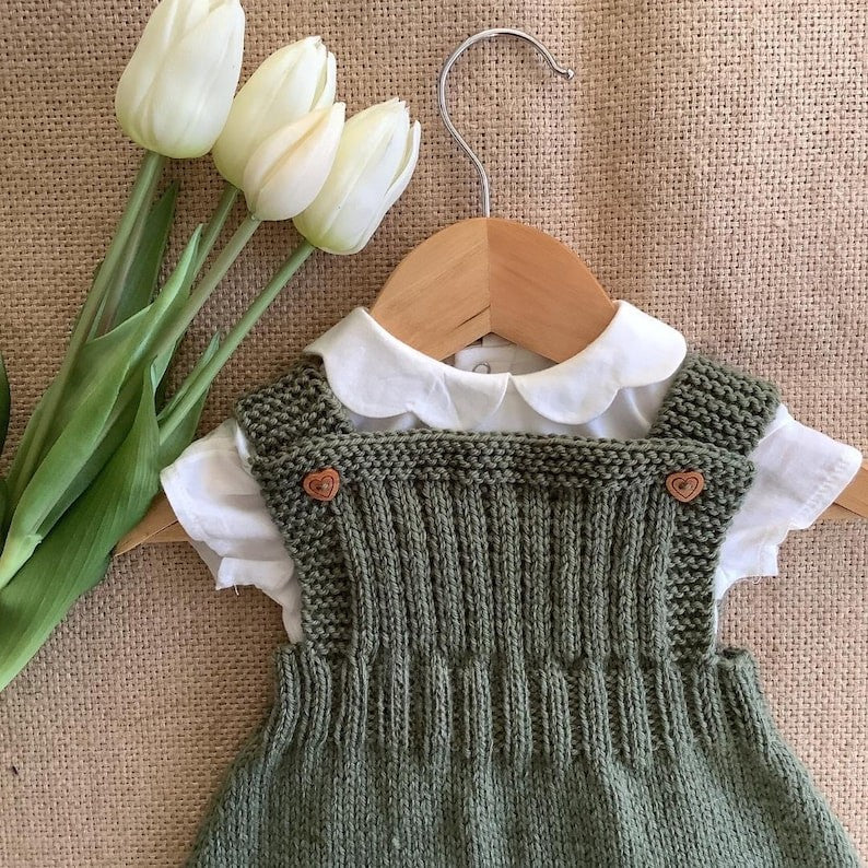 Little Olive Jumpsuit Knitting Pattern